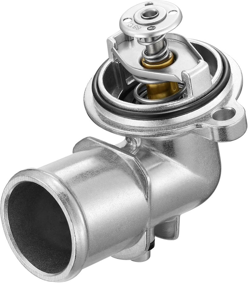 BDFHYK 902-3040 Upgrade Aluminium Coolant Thermostat Housing Assembly Compatible with 14-22 Ram 1500,Compatible with Jeep 21-22 Gladiator, 14-21 Grand Cherokee, 20-22 Wrangler 3.0L Replace 68253514AA - Image 1